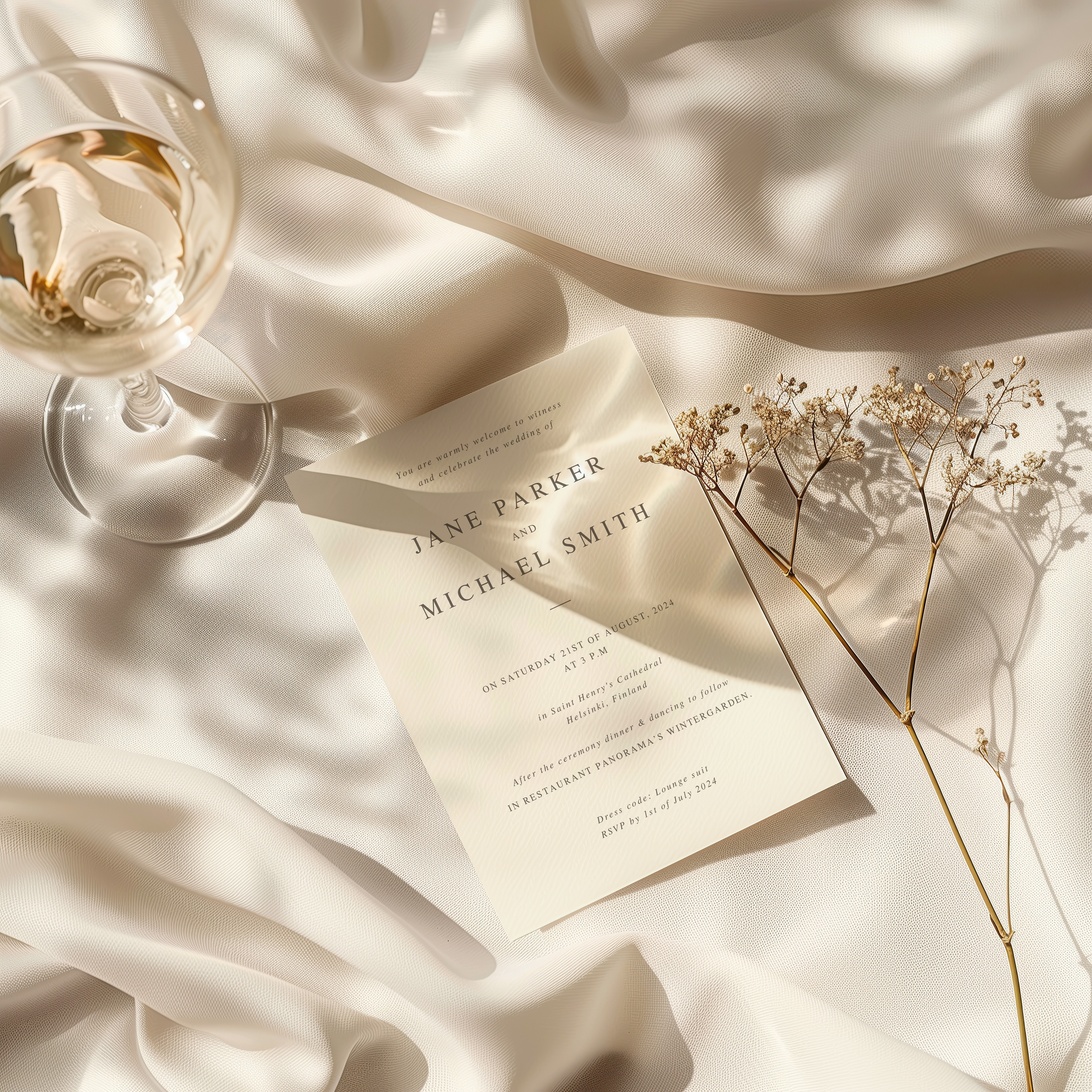 Wedding Invitation - Save The Date