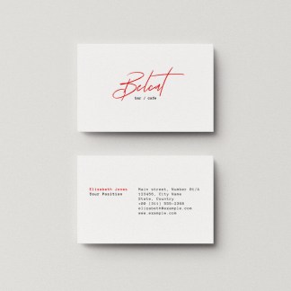 Classic Business Card